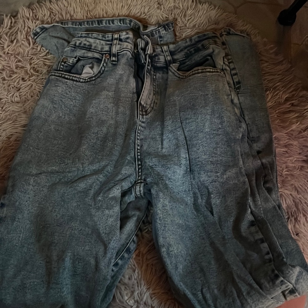 wide leg jeans high waisted size small